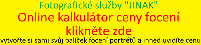 svatebn fotograf JINAK - kalkultor